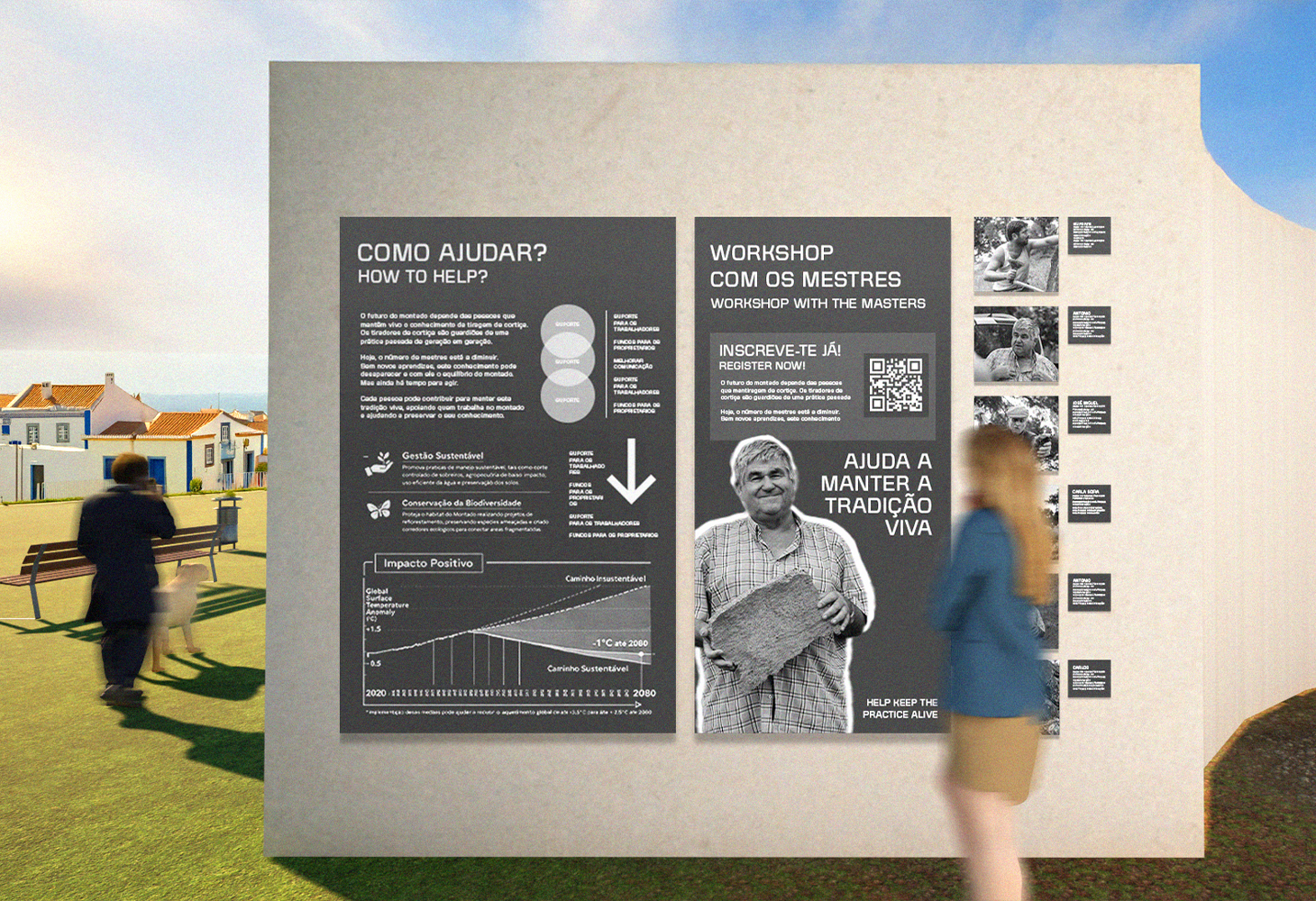 Montado exhibition atmosphere view